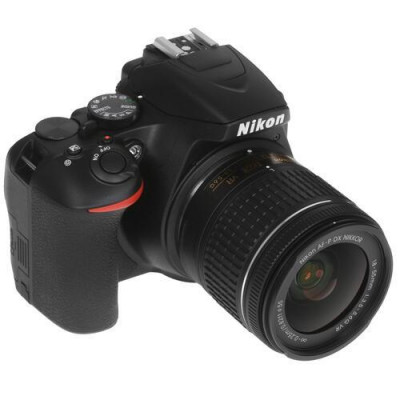 Зеркальный фотоаппарат Nikon D3500 Kit 18-55mm VR AF-P черный, BT-5078788