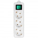 Удлинитель DEXP Ground 330W белый, BT-5080433