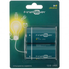 Батарейка щелочная FinePower D