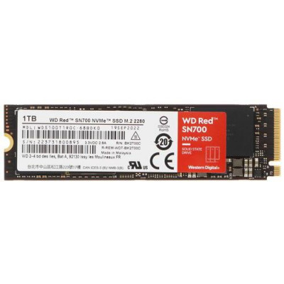 1000 ГБ SSD M.2 накопитель WD Red SN700 [WDS100T1R0C], BT-5097479