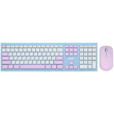 Клавиатура+мышь беспроводная Acer OCC200 фиолетовый, BT-5098480