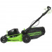 Газонокосилка аккумуляторная GreenWorks GC82LM51SP2 82V, BT-5324950