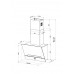 Вытяжка наклонная Kuppersberg F 690 W белый/белый, BT-5327283