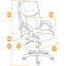 Кресло офисное TetChair Oreon синий, BT-5330381