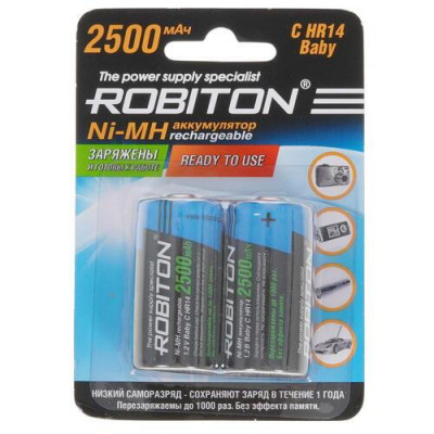 Аккумулятор ROBITON RTU2500MHC 2500 мА*ч, BT-5343760