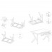 Стол компьютерный AKRacing Summit Gaming Desk черный, BT-5346635