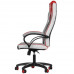 Кресло игровое TetChair Pilot белый, красный, серый, BT-5348215
