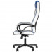 Кресло игровое TetChair Pilot белый, серый, синий, BT-5348217