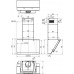 Вытяжка наклонная Gorenje WHI649X21P черный/серебристый, BT-5351961
