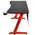 Стол компьютерный Cactus CS-GTZ-RDBK-CARBON черный/красный, BT-5353204