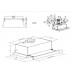 Вытяжка телескопическая HOMSair FLAT 60 Glass белый/белый, BT-5359566