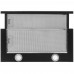 Вытяжка телескопическая HOMSair FLAT 60 Glass черный/черный, BT-5359567