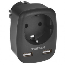 Сетевой адаптер Tessan TS-611-DE черный