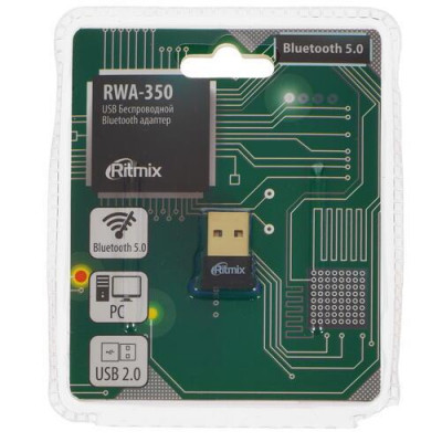 Bluetooth адаптер RITMIX RWA-350, BT-5366600