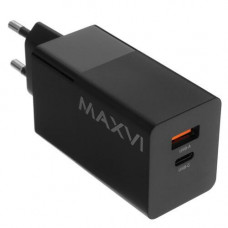 Сетевое зарядное устройство Maxvi A482GN черный