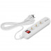 Удлинитель ЭРА U-3es-3m-USB белый, BT-5400646