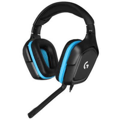 Проводная гарнитура Logitech G431 черный, BT-5400882