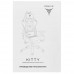 Кресло игровое ZONE 51 KITTY розовый, BT-5403765