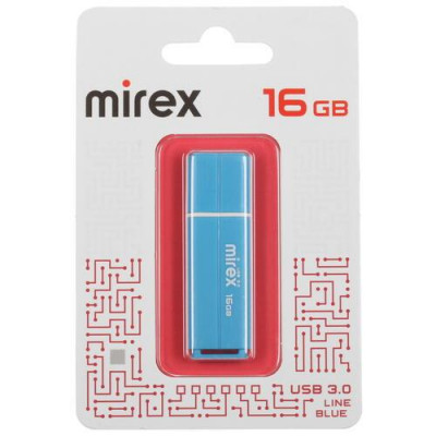 Память USB Flash 16 ГБ Mirex LINE [13600-FM3LBU16], BT-5408505