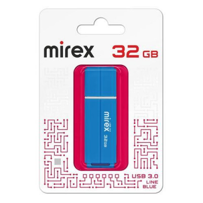 Память USB Flash 32 ГБ Mirex LINE [13600-FM3LBU32], BT-5408509