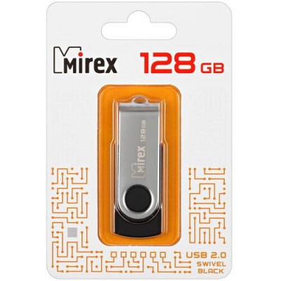 Память USB Flash 128 ГБ Mirex SWIVEL [13600-FMURS128], BT-5408516