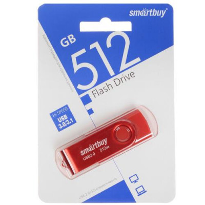 Память USB Flash 512 ГБ Smartbuy Twist [SB512GB3TWR], BT-5408521