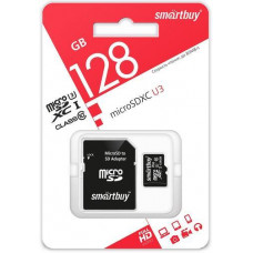 Карта памяти Smartbuy microSDXC 128 ГБ [SB128GBSDU3-01]
