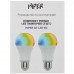 Комплект умных светодиодных ламп Hiper IoT A61 RGB, BT-5409398