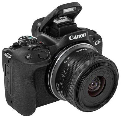 Беззеркальная камера Canon EOS R50 Kit 18-45 RF черная, BT-5414492