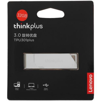 Память USB Flash 32 ГБ Lenovo ThinkPlus Spin Drive Plus [36005622], BT-5416009