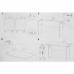 Стол компьютерный Aceline Standart 01 белый, BT-5418223