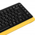 Клавиатура+мышь беспроводная A4Tech Fstyler FG1110 желтый, BT-5421452