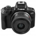 Беззеркальная камера Canon EOS R50 Kit 18-45 + 55-210 RF черная, BT-5421723