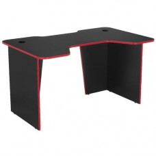 Стол компьютерный Aceline 136СА 01 черный/красный