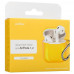 Чехол AirPods, AirPods 2 Aceline Glossy Carabin желтый, BT-5427285