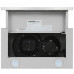 Вытяжка телескопическая HOMSair FLAT 50 серебристый/серебристый, BT-8160079