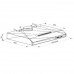Вытяжка подвесная HOMSair HORIZONTAL 50 черный, BT-8160086