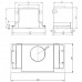 Вытяжка полновстраиваемая Akpo WK-10 Neva glass черный/черный, BT-8179046