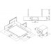 Вытяжка полновстраиваемая Akpo WK-9 Skylight 90 черный/черный, BT-9008327