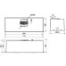 Вытяжка полновстраиваемая Jetair PLANE BL MAT/F/72 серебристый/белый, черный, BT-9012293