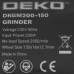 Станок заточной DEKO DKGM200-150, BT-9945337