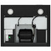 Вытяжка каминная KRONA RINA 600 black PB черный, BT-9953935