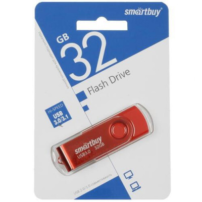 Память USB Flash 32 ГБ Smartbuy Twist [SB032GB3TWR], BT-9954201