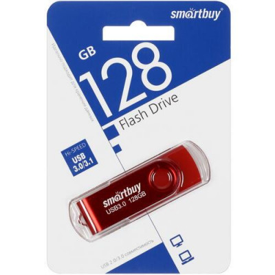 Память USB Flash 128 ГБ Smartbuy Twist [SB128GB3TWR], BT-9954205