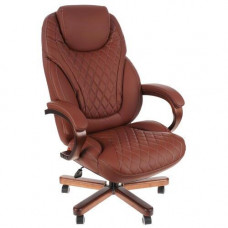 Кресло офисное CHAIRMAN 406 коричневый