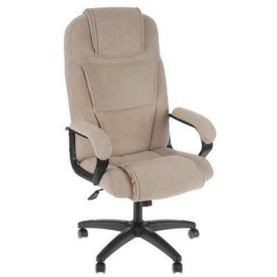 Кресло офисное TetChair BERGAMO бежевый, BT-9977211