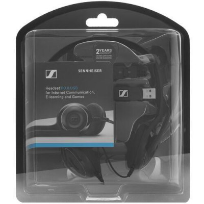 Проводная гарнитура EPOS Sennheiser PC8 черный, BT-0150049