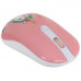 Мышь+коврик беспроводная DEXP WM-201WU Unicorn розовый, BT-1387750