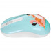 Мышь+коврик беспроводная DEXP WM-201WU Lady голубой, BT-1667700