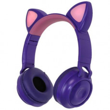 Bluetooth-гарнитура Qumo Party Cat фиолетовый